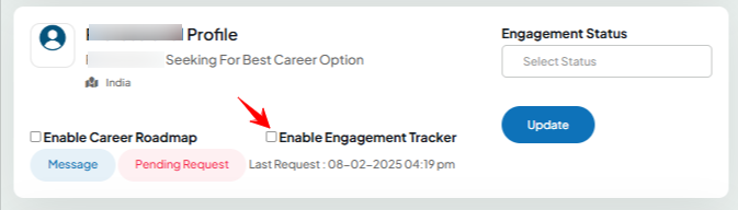 Enable Engagement Tracker